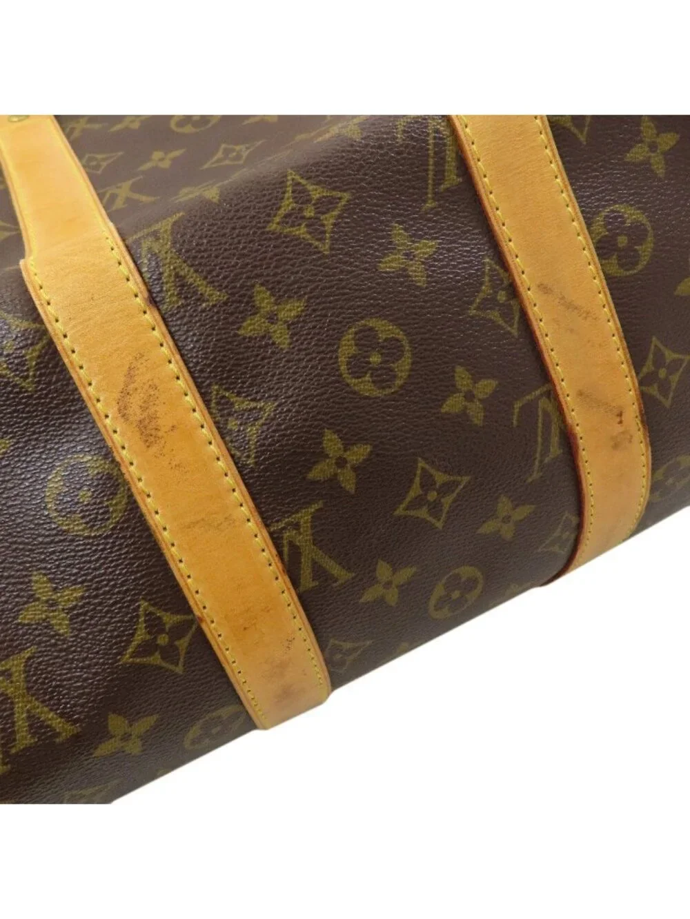 Louis Vuitton Keepall 45 Bandouliere Boston Bag Monogram Canvas